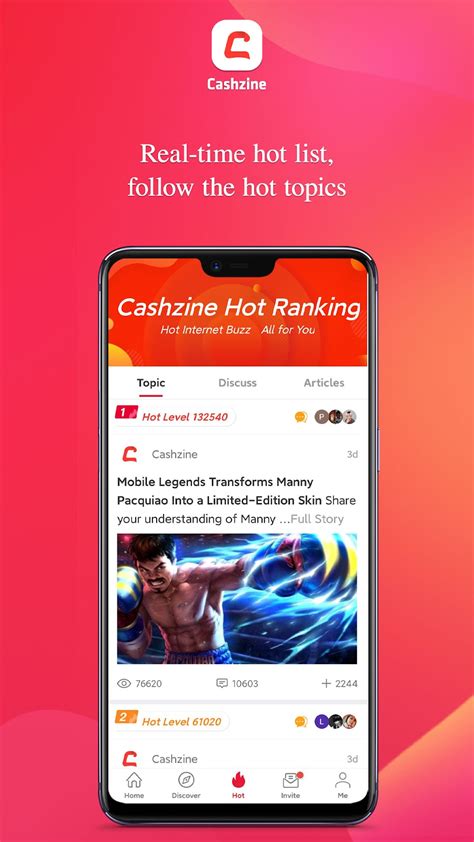 Cashzine for Android .